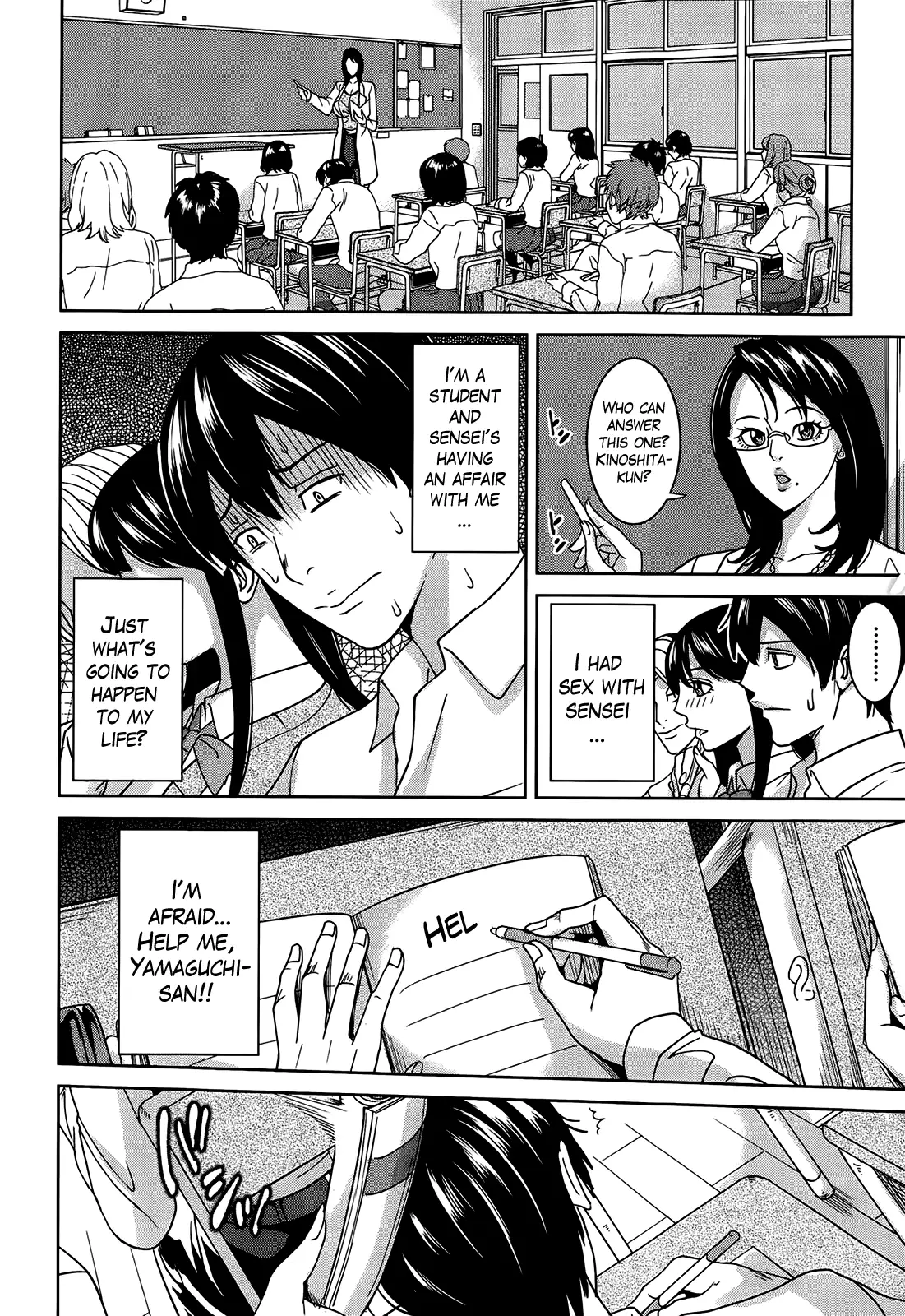 Kyouko Sensei to Boku no Himitsu | Kyouko-sensei and My Secret Ch. 1-3