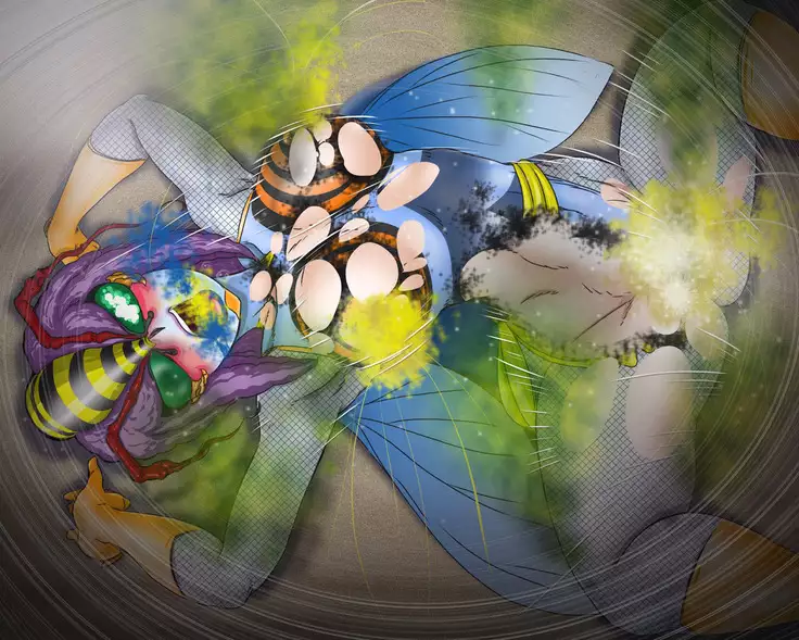 妖異!愛人ハチ×ンナ