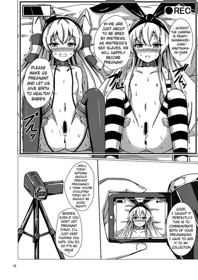 [Aiirosakura (Aikawa Ryou)] Kuubo Wo-Kyuu-chan no Shimakaze Yuri Dorei Choukyou ~Kanketsuhen~ | Standard Carrier Wo-Class Shimakaze's Yuri Slave Training ~Final Chapter~ (Kantai Collection -KanColle-) [English] [Pangean] [Digital]