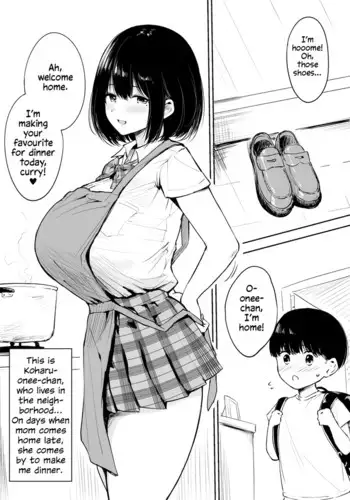 [Yue] Kinjo no Onee-chan to Orusu Ban | Home Alone with the Neighborhood Onee-chan [English] [Solas]