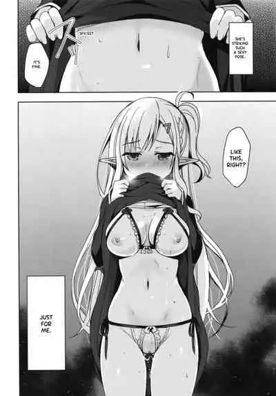 (C94) [moriQ (Mori Airi)] Akogare no Elf Senpai ni, Ecchi na Saiminjutsu Kakete Mita. | I tried to erotically hypnotize Elf Senpai who i admire [English] [Decensored]