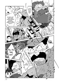 (Yarou Fes 2013 petit) [Deresuke Syuppan (Heppoko Taro)] Gachimuchi Aniki-tachi no Nikutai Kyouyuuroku (Laputa Castle in the Sky) [English] {Leon990 Scanlations}