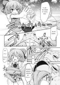 (Reitaisai 7) [Marked-two (Maa-kun)] Cirno Dai Pinch! ~Kaeru no Fukushuu Hen~ (Touhou Project) [Chinese] [诱骗者迪卡伊&狗狗汉化]