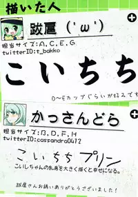 (Reitaisai 11) [Seisyun Katsusand (Bakko, Cassandra)] Koichichi ga Ippai!! (Touhou Project)